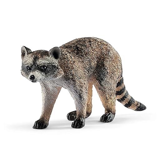 SCHLEICH Raccoon Wild Life