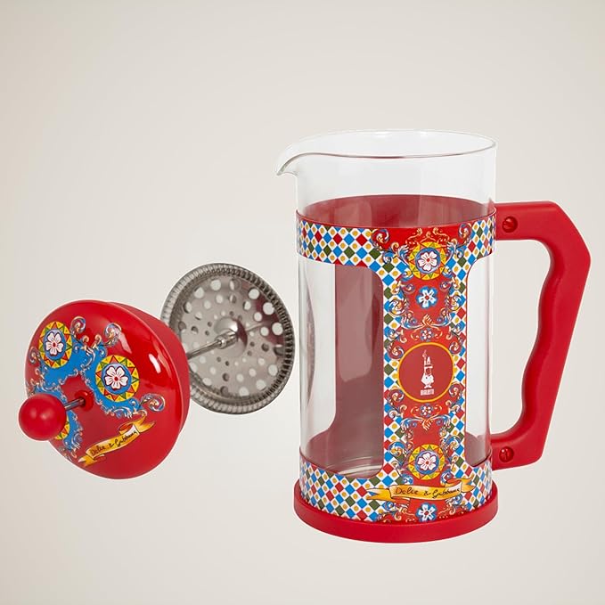 Bialetti Dolce & Gabbana French Press (350ml) Coffee Press Coffee Maker