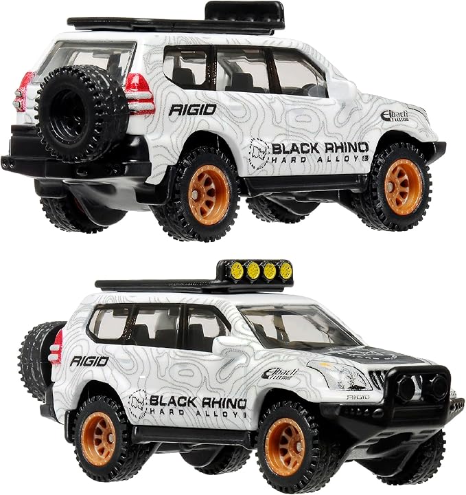 Hot Wheels HRR76 Premium 2-Pack Mercedes-Benz Sprinter Tourer / '05 Toyota Land Cruiser Prado