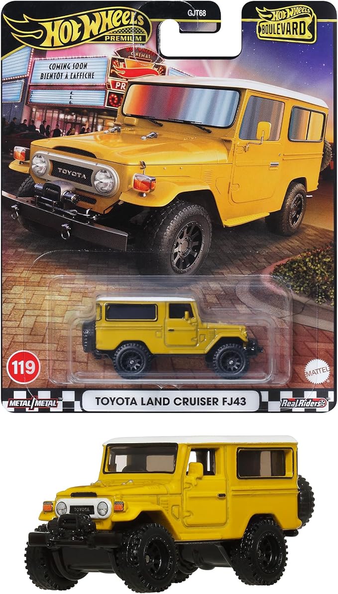 Hot Wheels JBL25 Boulevard Toyota Land Cruiser FJ43 Vehicle