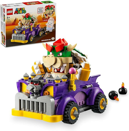 LEGO 71431 Super Mario Bowser Highway Car Toy Toy Present Koopa Car, Mini Car