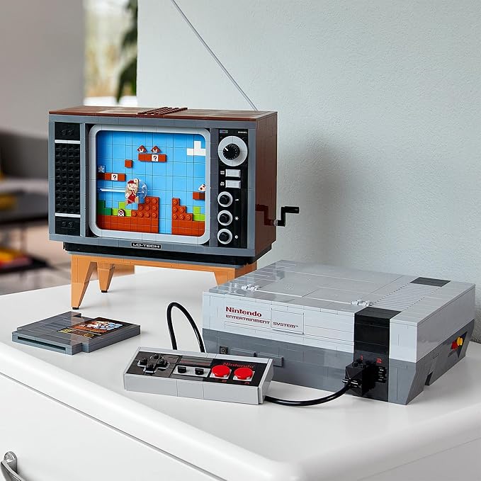 LEGO Nintendo Entertainment System 71374 NES Building Kit (2,646 Pieces) Multicolor