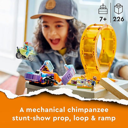 LEGO City Smashing Chimpanzee Stunt Loop 60338 Building Kit (226 Pieces)