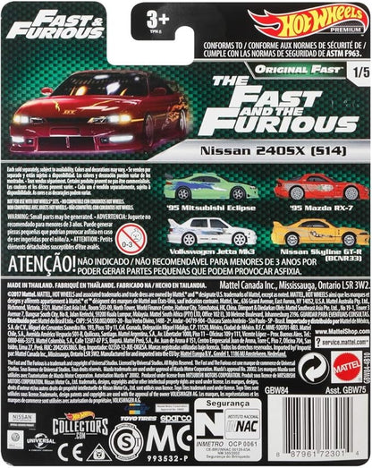 Hot Wheels Premium Fast and Furious : Nissan 240SX (S14)