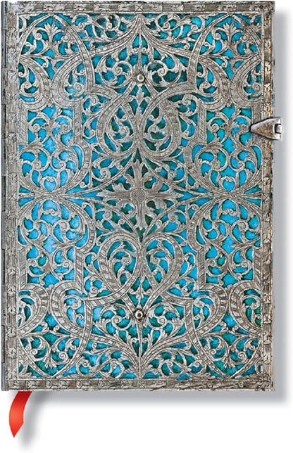 Paper Blanks Maya Blue Notebook, B6, Ruled, PB2562-7
