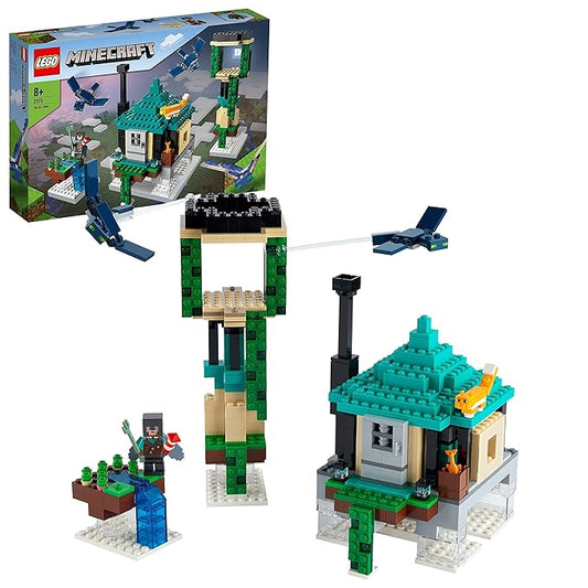 LEGO Minecraft 21173 Toy Blocks, Present, Video Game, Boys, Girls, Ages 8&Up, Multi color