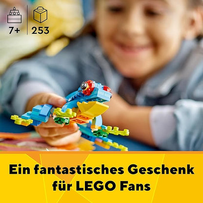 LEGO Creator Exotic Parrot 31136 Building Toy Set (253 Pieces)
