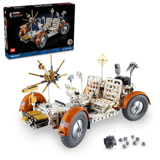 LEGO Technic NASA Apollo Lunar Roving Vehicle – LRV 42182 Building Blocks for 18+ Gift