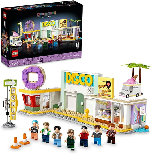 LEGO Ideas BTS Dynamite 21339 Building Block Set, Toy, Present, Birthday, Blocks