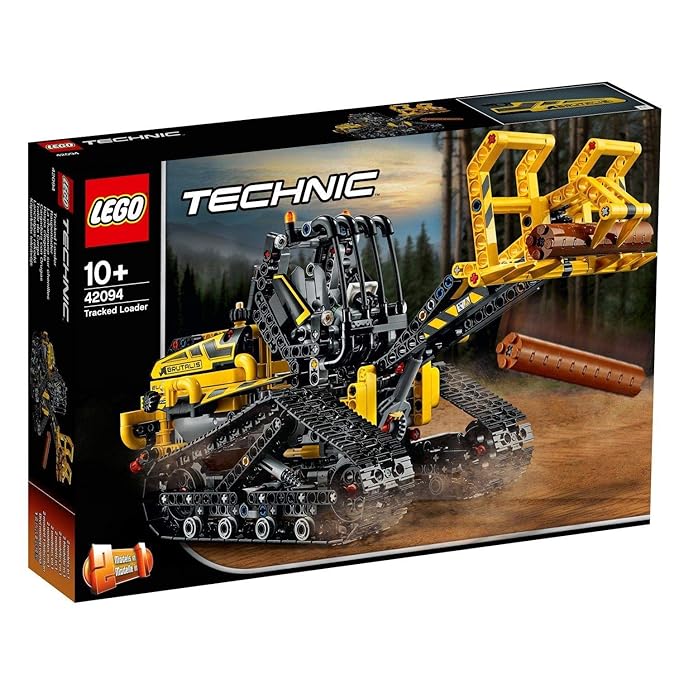 LEGO TECHNIC Tracked Loader Building Blocks for Kids (827 Pcs) 42094