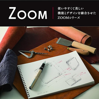 Tombow Multi-Functional Pen 2 Colors + Sharp Zoom 505mf Silver SB-TCZ