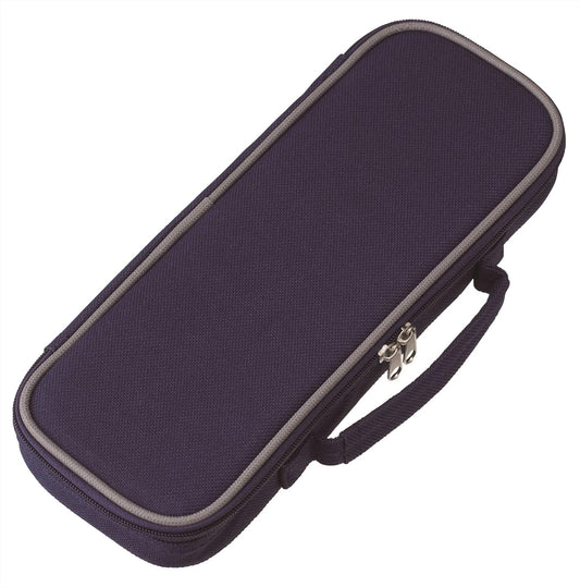 Raymay Fujii FSB133K Pencil Case, Large Capacity, Top Liner, With Pocket, Navy