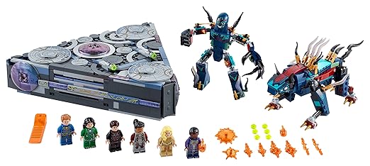 LEGO Marvel Rise of The Domo 76156 Building Kit,Multicolor, 1040 Pcs