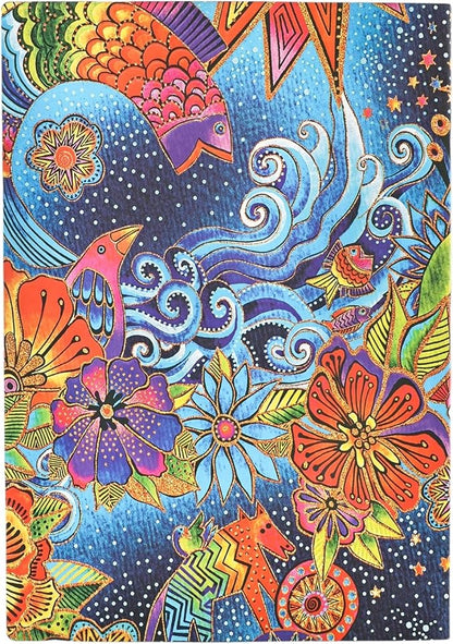 Paperblanks/Paper Blanks FJ1220-8 2026 Diary Softcover Midi Celestial Magic