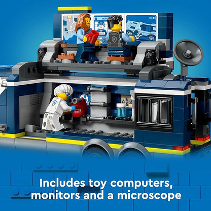LEGO City Police Mobile Crime Lab Truck Toy 60418(674 Pieces)