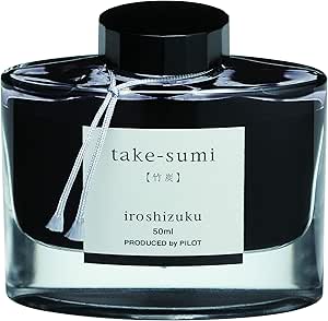 Pilot Fountain Pen Ink Pens Iroshizuku Ink – 50 – Take-sumi
