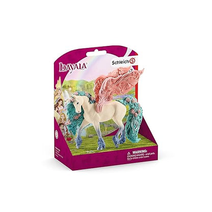 Schleich bayala Sparkle Flower Pegasus Toy Figurine for Kids Ages 5-12