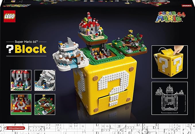 Lego Super Mario 64 Question Mark Block 71395 (2064 pcs)