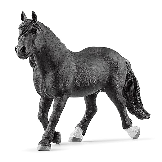 schleich 13958 Noriker Stallion for Children from 3+ Years, Farm World Toy Figure
