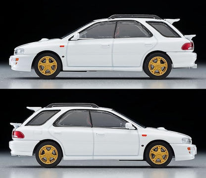 TOMYTEC Tomica Limited Vintage Neo 1/64 LV-N281a Subaru Impreza Pure Sport Wagon WRX STi Version V White 98 Finished Product
