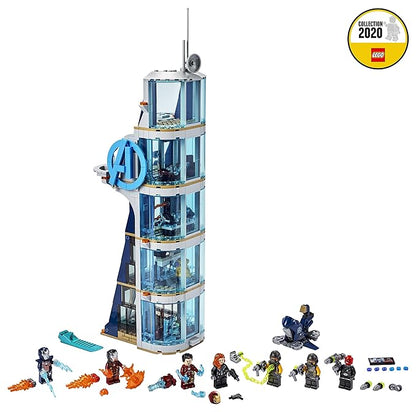 LEGO 76166 Avengers Tower Battle - Multicolor (125 Pieces)