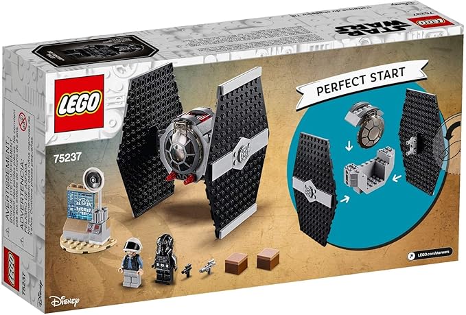 LEGO Star Wars TIE Fighter™ Attack Building Blocks for Kids (77 Pcs) 75237