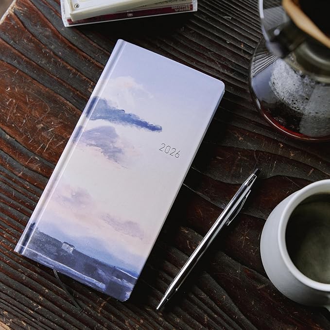 HOBONICHI Notebook 2026 Weeks, Kyohei Sakaguchi / Early Morning, On Your Way to Kumamoto Harbor. From January, Weekly Notebook, Weekly Lift, Slim, Vertical