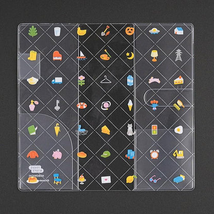 Hobonichi Kagaya Kanoko/Clear Cover for Normal Scenery Weeks Size Notebook Accessory