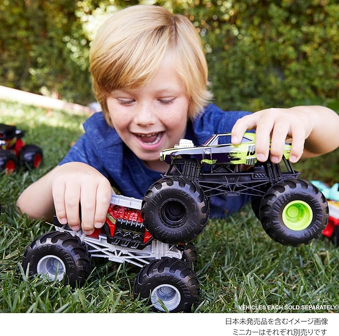 Hot Wheels GWL11 Monster Truck, Big Size, Bigfoot, Mini Car, 1:24