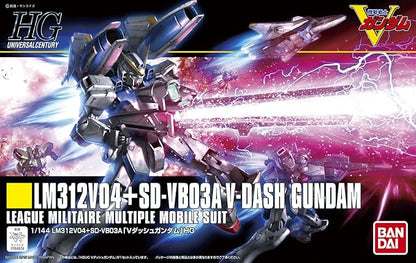 Bandai Hobby HGUC V Dash Gundam 'Victory Gundam' Model Kit (1/144 Scale)