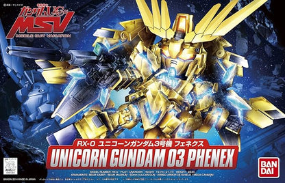 Bandai Hobby BB#394 Unicorn Gundam Phenex Action Figure