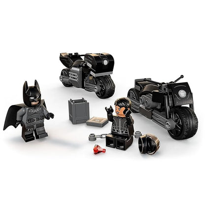 LEGO DC Batman: Batman & Selina Kyle Motorcycle Pursuit 76179 (149 Pcs),Multicolor