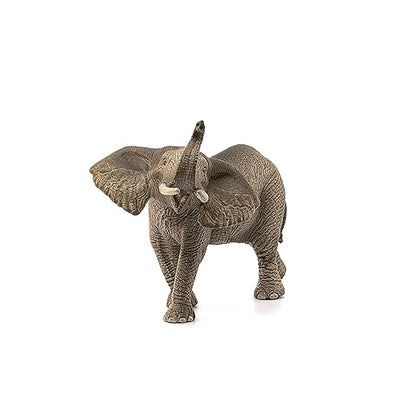 Schleich Male African Elephant Toy Figure