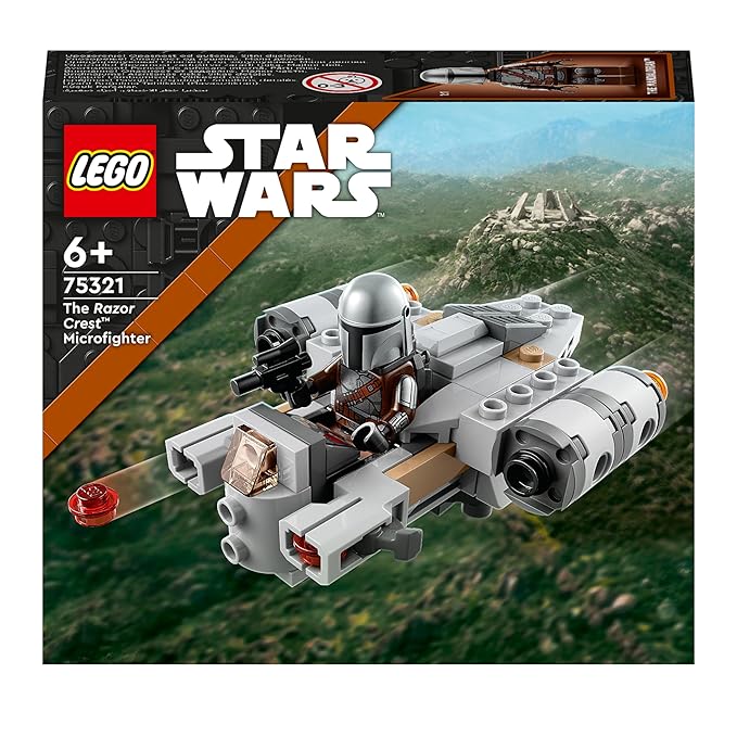 LEGO Star Wars The Razor Crest Microfighter 75321 Building Kit (98 Pieces), Multicolor