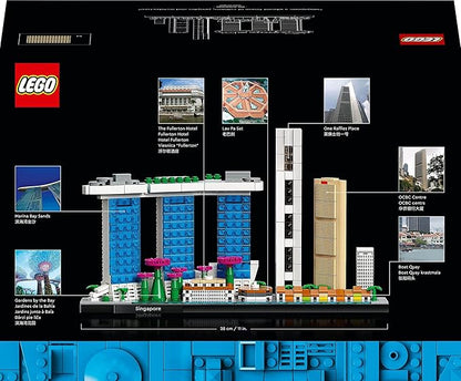 LEGO Architecture Skyline Collection: Singapore 21057 Building Kit (827 Pieces)