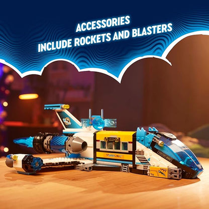 LEGO 71460 DREAMZzz Mr. Oz Space Bus 2 Way Buildable Spaceship Toy with Mateo Z-Blob & Logan Creative Adventure Toys Gift for Kids Boys Girls