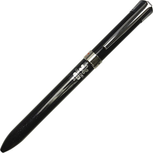 uni Mitsubishi Pencil Jetstream F Series 0.5mm Ballpoint Pen, Luminous Black, SXE360105.24, 3-Color, Easy to Write
