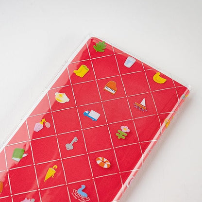 Hobonichi Kagaya Kanoko/Clear Cover for Normal Scenery Weeks Size Notebook Accessory