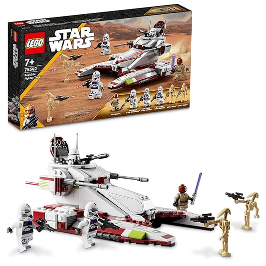 LEGO Star Wars Republic Fighter Tank 75342 Building Kit (262 Pieces)