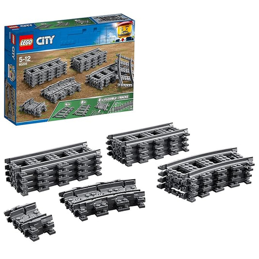 Lego 8 x Flexible Tracks