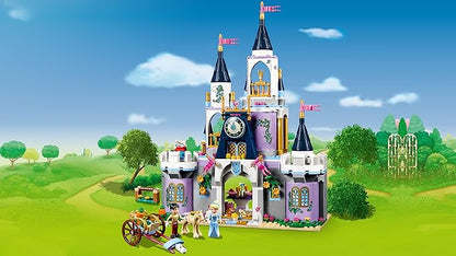 LEGO Disney Princess Cinderella's Dream Castle Building Blocks for Girls 5 to 12 Years (585 Pcs) 41154, Multicolor