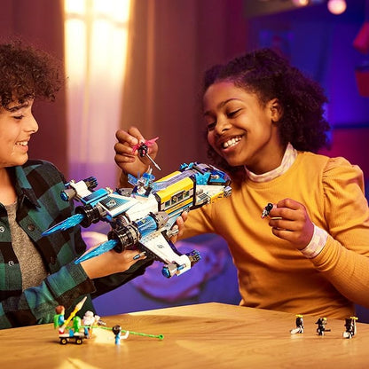 LEGO 71460 DREAMZzz Mr. Oz Space Bus 2 Way Buildable Spaceship Toy with Mateo Z-Blob & Logan Creative Adventure Toys Gift for Kids Boys Girls