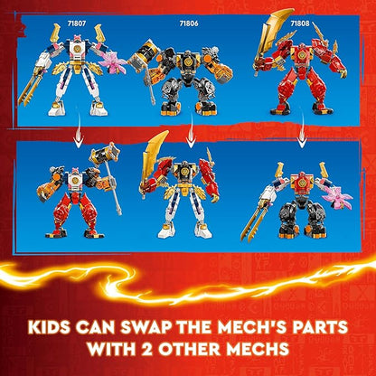 LEGO Ninjago Sora’s Elemental Tech Mech Toy 71807 (209 Pieces)