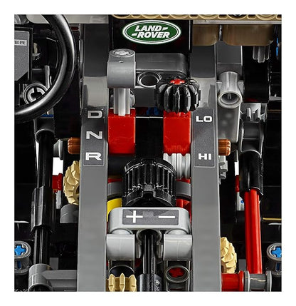 LEGO 42110 Technic Land Rover Defender Off Road 4x4 Car, Exclusive Collectible Model, 2573 Pieces Advanced Building Set,Multicolor