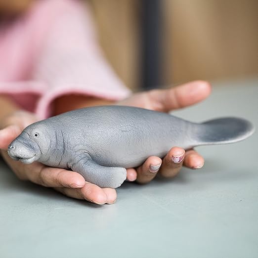 Schleich Wild Life, Animal Figurine, Animal Toys for Boys and Girls 3-8 years old, Manatee
