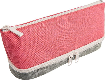 RAYMAY Fujii Pencil Case, 2 Layers, Pink FY366P