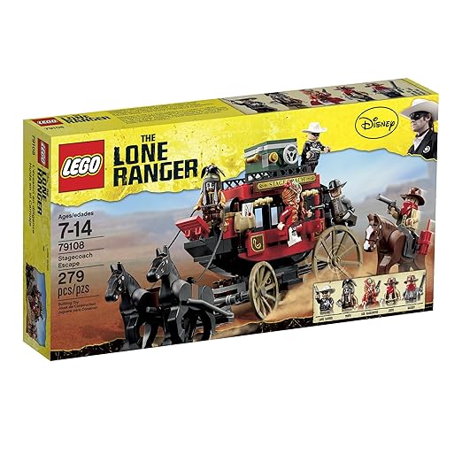 Lego Lone Ranger Stagecoach Escape