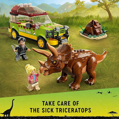 LEGO Jurassic World 76959 Triceratops Research (281 Pieces)