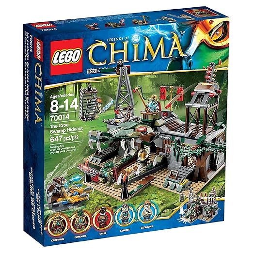 Lego The Croe Swamp Hideout, Multi Color