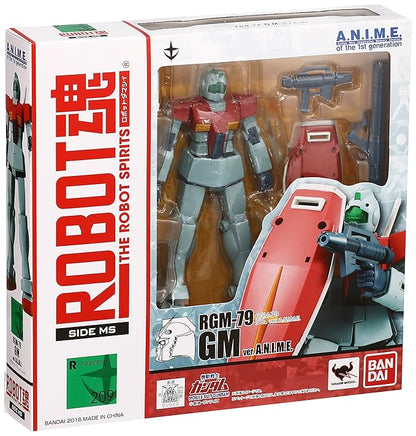 Bandai Tamashii Nations Robot Spirits RGM-79 GM ver Anime Mobile Suit Gundam'